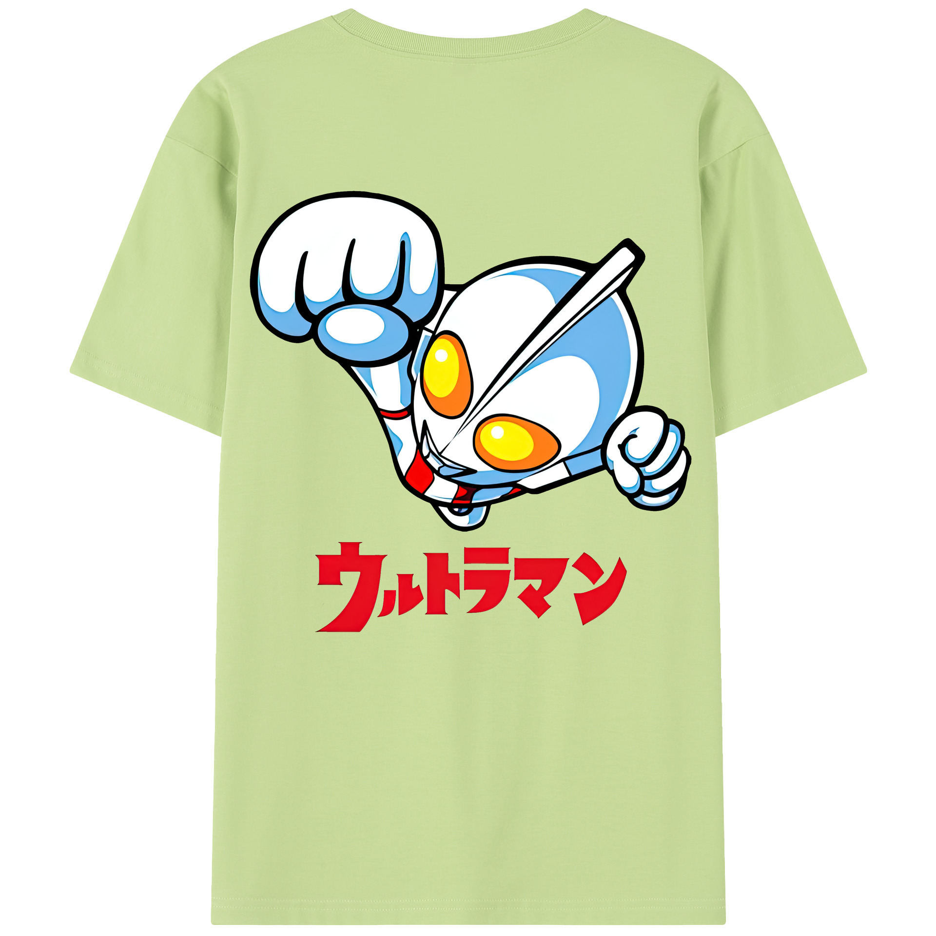 （画像用） ウルトラマン Ultraman 綿100％半袖Tシャツ（背面プリント）